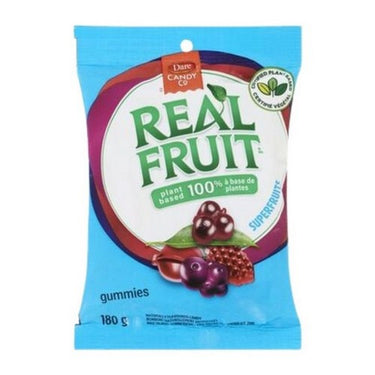 Realfruit Super Fruit Flavoured Gummies 180 Grams (Case Of 9) by Dare