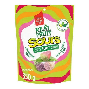 RealFruit Plant Based Summerfruit Burst 350 Grams (Case Of 12) by Dare