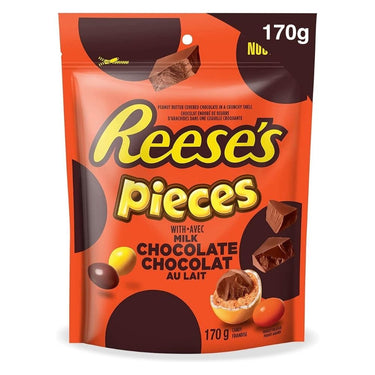 Peanut Butter Covered Chocolate Crunchy Shell 170 Grams (Case Of 12) by Reese's