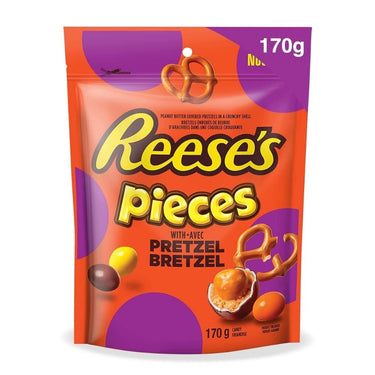 Pieces With Pretzel Candy 170 Grams (Case Of 12) by Reese's