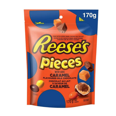 Pieces With Caramel Flavoured Chocolate Candy 170 Grams (Case Of 12) by Reese's