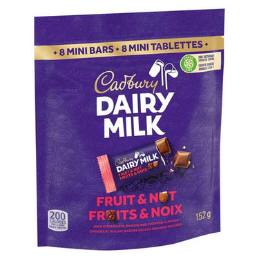 Fruit And Nut Bar Chocolate 152 Grams (Case Of 8) by Cadbury