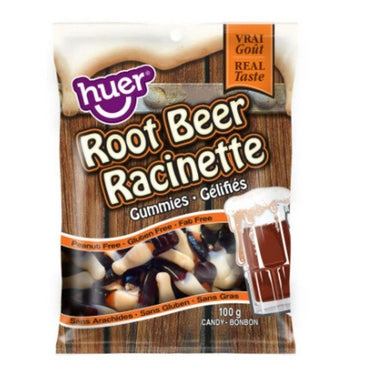 Root Beer Gummy Candy 100 Grams (Case Of 24) by Huer