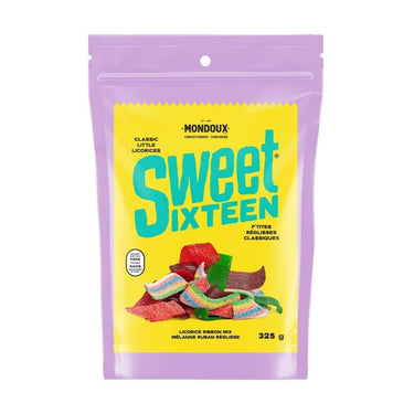 Sweet Sixteen Licorice Ribbon Candy 325 Grams (Case Of 6) by Mondoux