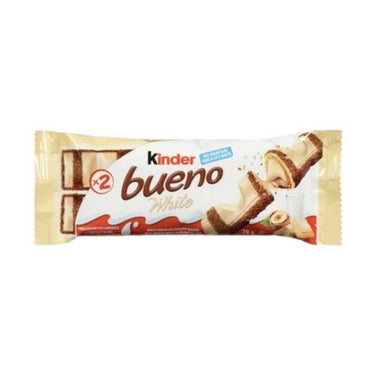 Bueno White Chocolate Coated Wafers Bites 39 Grams (Case Of 20) by Kinder