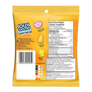 Tropical Flavoured Sour Gummies 182 Grams (Case Of 10) by Jolly Rancher