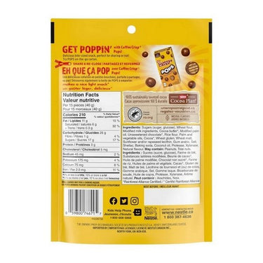 Pops Coffe Flavoured Crispy Wafer Pieces With Chocolate Coating 170 Grams (Case Of 12) by Coffee Crisp
