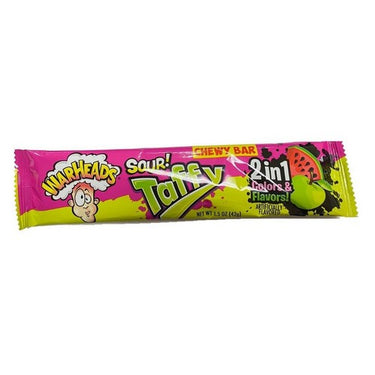 Sour Taffy 2 In 1 Chewy 42 Grams (Case Of 24) by Warheads