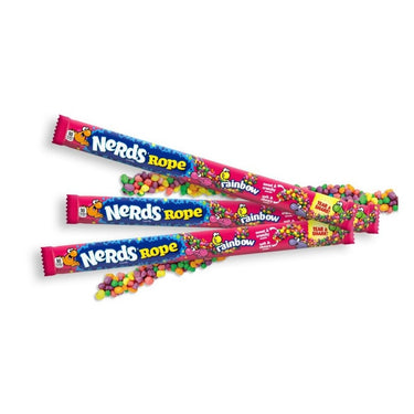 Rope Rainbow Candy 26 Grams (Case Of 24) by Nerds
