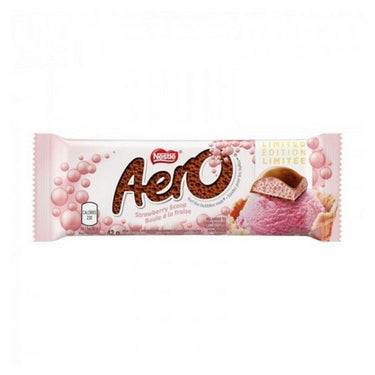 Aero Strawberry Chocolate Bar 42 Grams (Case Of 24) by Nestle
