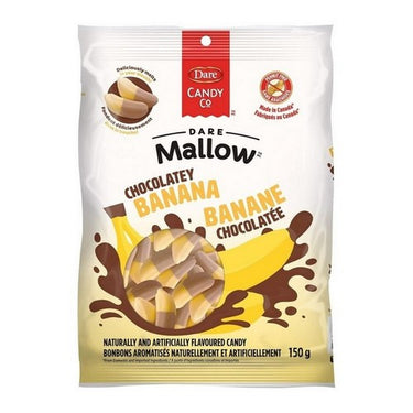 Dare Mallow Chocolatey Banana 150 Grams (Case Of 7) by Dare Candy Co