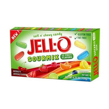 Sour Mix Soft And Chewy Candy 120 Grams (Case Of 12) by Jell-O