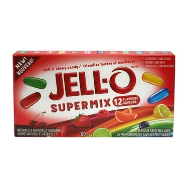 Super Mix Soft And Chewy Candy 120 Grams (Case Of 12) by Jell-O
