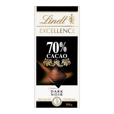 Excellence 70% Cacao Chocolate 100 Grams (Case Of 20) by Lindt