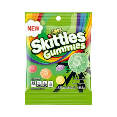 Sour Candies Gummies 130 Grams (Case Of 12) by Skittles