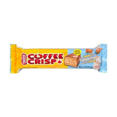 Coffee Crisp Caramel Iced Cappucino Flavoured Chocolate Bar 42 Grams (Case Of 24) by Nestle
