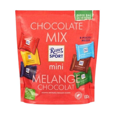 Mini Chocolate Mix 133 Grams (Case Of 10) by Ritter Sport