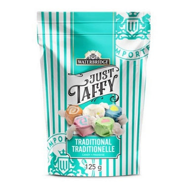 Just Taffy Original 125 Grams (Case Of 15) by Waterbridge