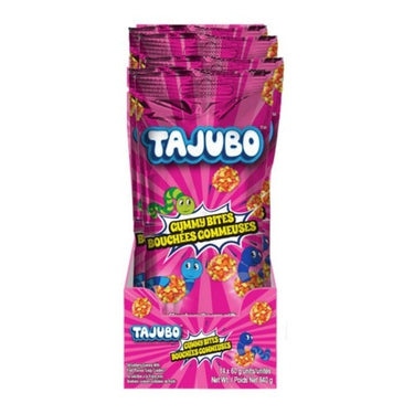 Gummy Bites Blue Raspberry 60 Grams (Case Of 10) by Tajubo