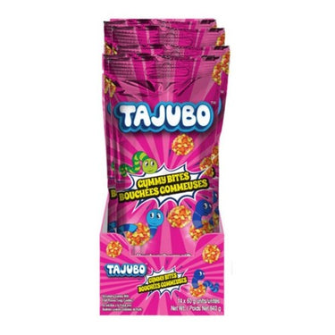 Gummy Bites Strawberry 60 Grams (Case Of 10) by Tajubo