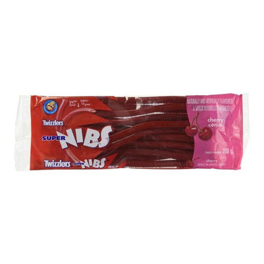 Twizzlers, Super Nibs Cherry, 200 Grams (Case Of 24)