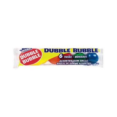 Gumball Assorted 6 Packets (Case of 24) by Dubble Bubble