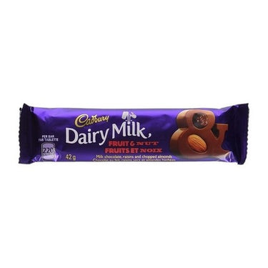 Cadbury, Dairy Milk Fruit + Nut Bar, 42 Grams (Case Of 24)