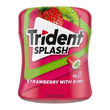 Splash Strawberry Kiwi 6 Count (Case Of 6) by Trident