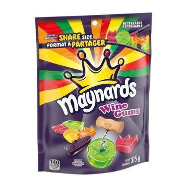 Wine Gums Gummy Candies 315 Grams (Case Of 12) by Maynards