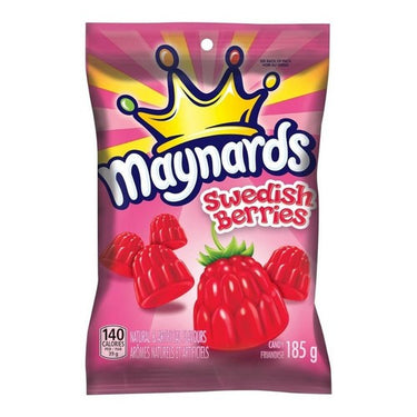 Swedish Berries Gummy Berries 185 Grams (Case Of 12) by Maynards