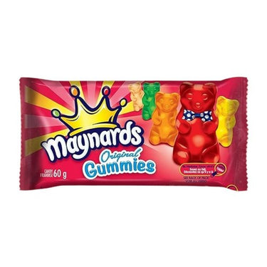 Candy Gummy Bears 60 Grams (Case Of 18) by Maynards