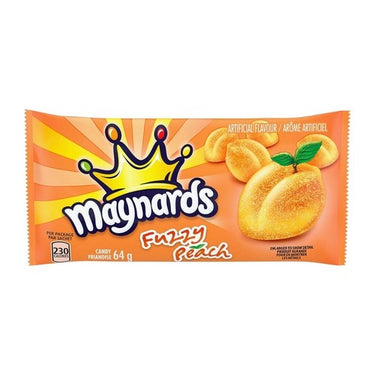 Fuzzy Peach Candy 64 Grams (Case Of 18) by Maynards