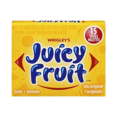 Original Flavoured Chewing Gum Juicy Fruit 10 Count (Case Of 10) by Wrigley's