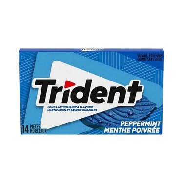 Peppermint Gum Sugar Free 12 Count (Case Of 12) by Trident