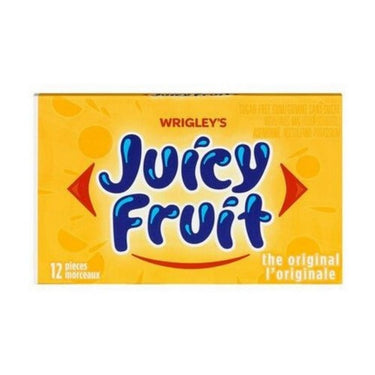 Original Flavoured Sugar Free Gum Juicy Fruit 12 Count (Case Of 12) by Wrigley's