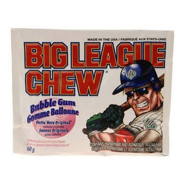 Bubble Gum 60 Grams (Case Of 12) by Big League Chew