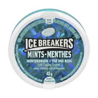 Wintergreen Flavoured Mints With Cooling Crystals 6 Count (Case Of 6) by Ice Breakers