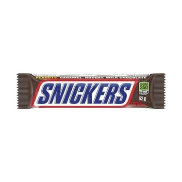 Snickers Chocolate Bar 52 Grams (Case Of 48) by Mars