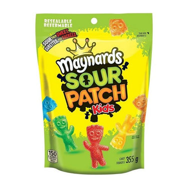 Sour Patch Kids Original Kid Shaped Sour Gummies 355 Grams (Case Of 12) by Maynards