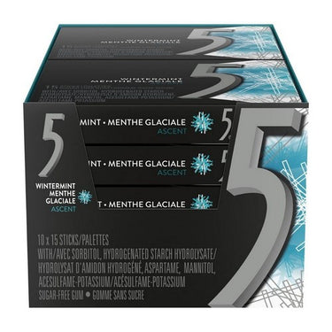 5 Ascent Escalating Wintermint 10 Count (Case Of 10) by Wrigley's