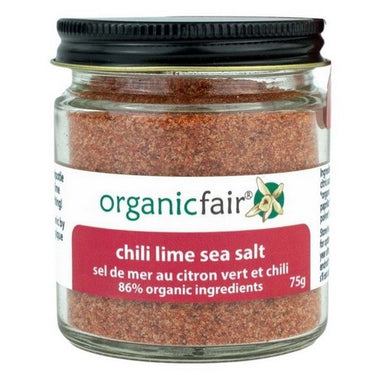 Sea Salt Chili Lime Organic 75 Grams (Case Of 6) by Organic Fair