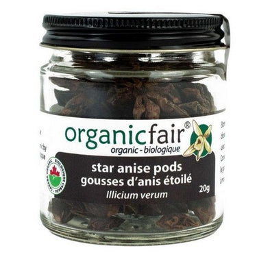 Star Anise Pods Organic 20 Grams (Case Of 6) by Organic Fair