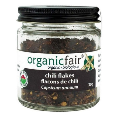 Chili Flakes Organic 30 Grams (Case Of 6) by Organic Fair