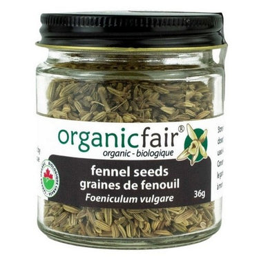 Fennel Seeds Organic 36 Grams (Case Of 6) by Organic Fair