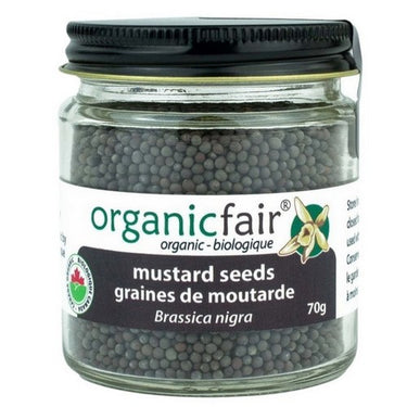 Mustard Seeds Organic 70 Grams (Case Of 6) by Organic Fair