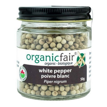 Peppercorns White Whole Organic 50 Grams (Case Of 6) by Organic Fair