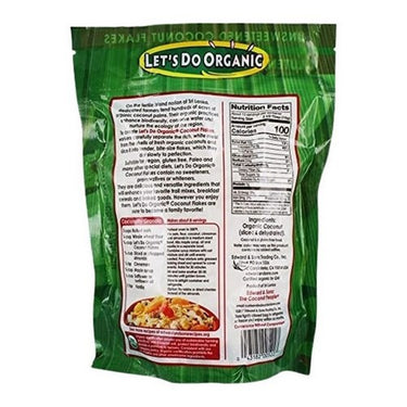 Organic Coconut Flakes 198 Grams (Case Of 12) by Lets Do Organics