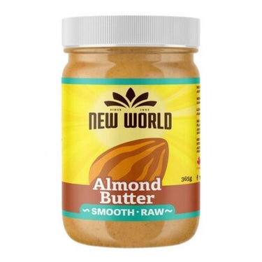 Almond Butter Raw Smooth 365 Grams (Case Of 12) by New World Organics