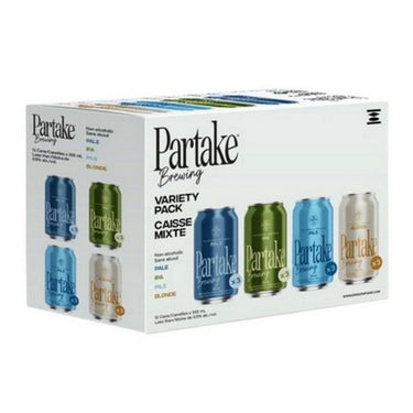 Non-Alcoholic Beer Variety Pack 12 X 355 Ml (Case Of 2) by Partake