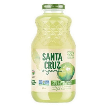 Organic Pure Lime Juice 100% 946 Ml (Case Of 6) by Santa Cruz
